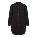 Miniatyrbillede 3 af 3: Vero Moda Curve Langærmet Kjole Sila Mix Sort 46 Kvinde