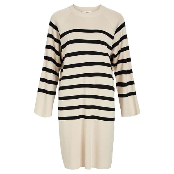 Object Pitkähihainen Pitkä Mekko Ester Beige S Nainen