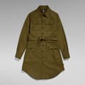Pikkukuva 3 / 6: G-star Pitkähihainen Lyhyt Mekko Military Vihreä M Nainen
