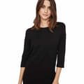 Pikkukuva 4 / 5: Vero Moda Lyhyt Mekko Glory Vipe Aura 3/4 Musta XS Nainen