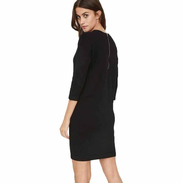 Vero Moda Lyhyt Mekko Glory Vipe Aura 3/4 Musta XS Nainen