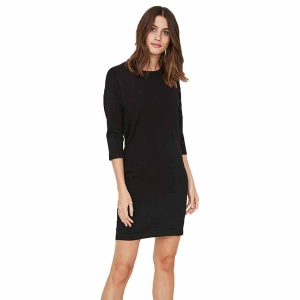 Vero Moda Lyhyt Mekko Glory Vipe Aura 3/4 Musta XS Nainen