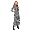 Pikkukuva 6 / 7: Yas Pitkähihainen Pitkä Mekko Savanna Musta 2XL Nainen