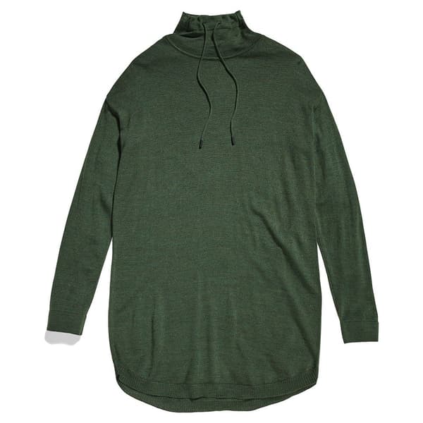 G-star Kjole Stand Up Collar Knit Grøn S Kvinde