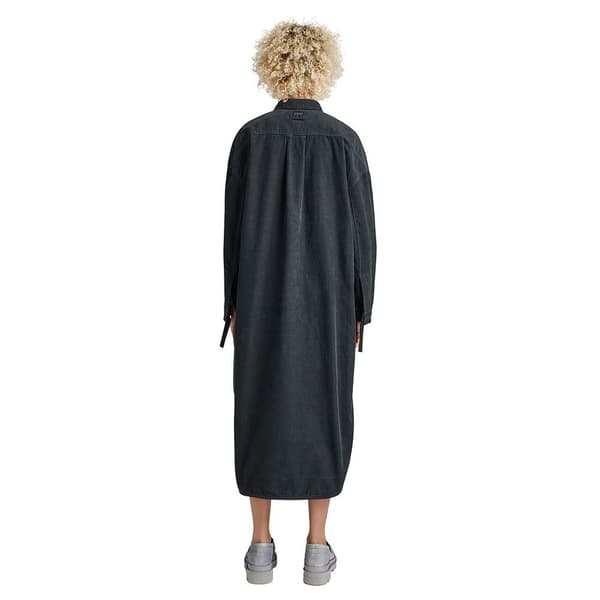 G-star Langærmet Kjole Long Shirt Sort M Kvinde