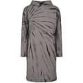 Miniatyrbillede 6 af 8: Urban Classics Oversized Hættekjole Tie-dye Sort S Kvinde