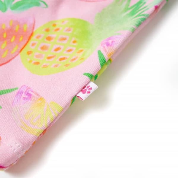 vidaXL Barnekjole myk rosa 92