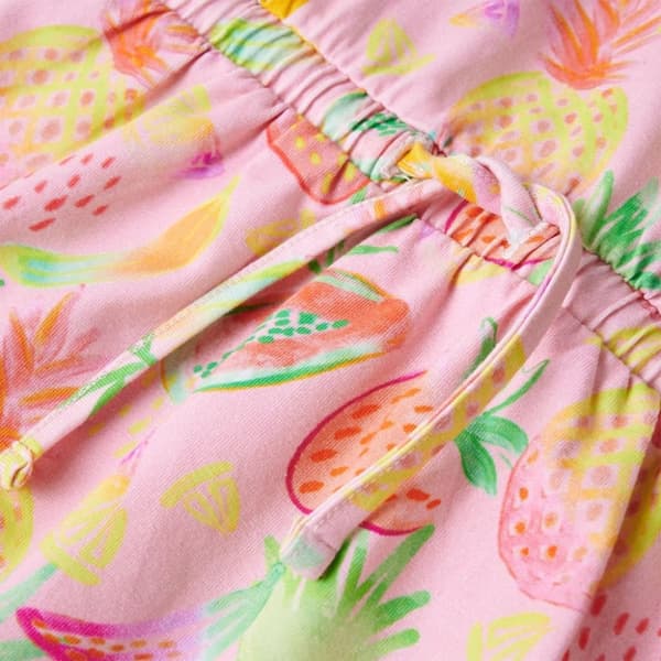 vidaXL Lasten mekko pehmeä pinkki 140