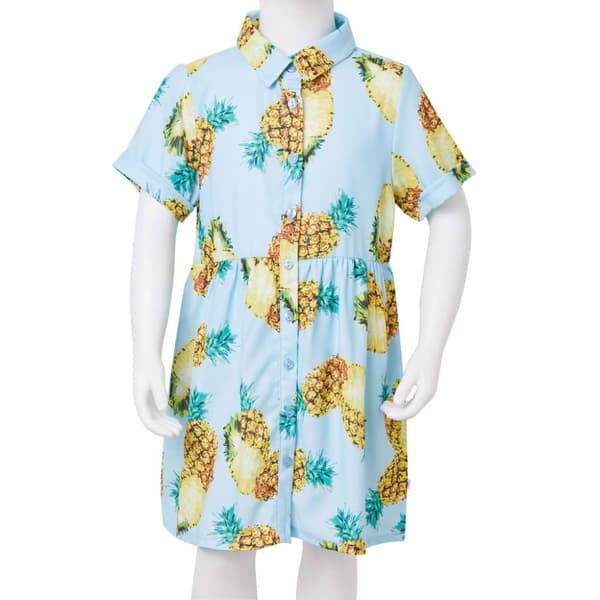 vidaXL Lasten mekko sininen 92