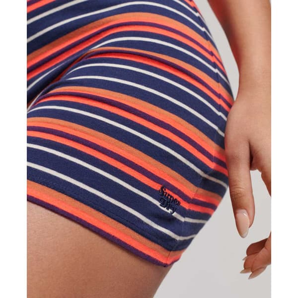 Superdry Hihaton Lyhyt Mekko Vintage Stripe Monivärinen L Nainen