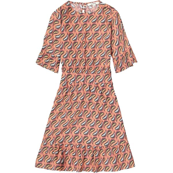 Garcia Teen Kortärmad Kort Klänning N42681 Brun 12-13 Years Flicka