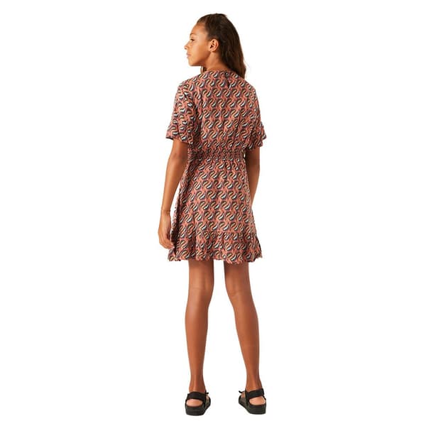 Garcia Teen Kortärmad Kort Klänning N42681 Brun 12-13 Years Flicka