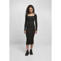 Miniatyrbillede 1 af 8: Urban Classics Lang Kjole Stor Knit Sort 5XL Kvinde