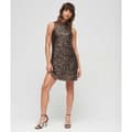 Miniatyrbild 5 av 5: Superdry Ärmlös Kort Klänning Sequin A Line Silver XS Kvinna