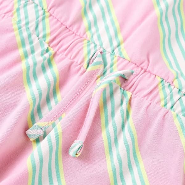 vidaXL Lasten hihaton mekko kiristysnyörillä pinkki 92