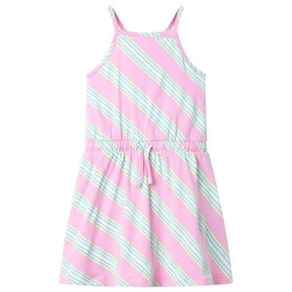 vidaXL Lasten hihaton mekko kiristysnyörillä pinkki 92