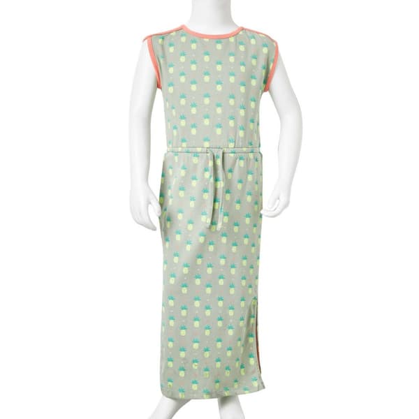 vidaXL Lasten mekko vaalea minttu 104
