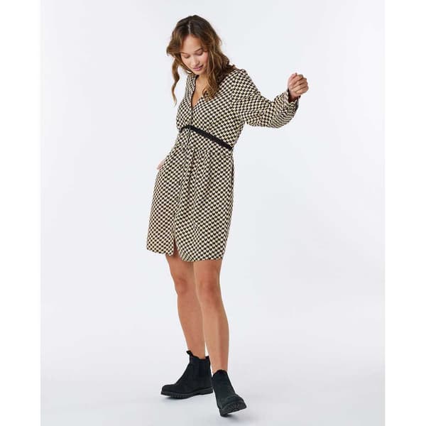 Rip Curl Langærmet Kjole Mussa Sort XS Kvinde