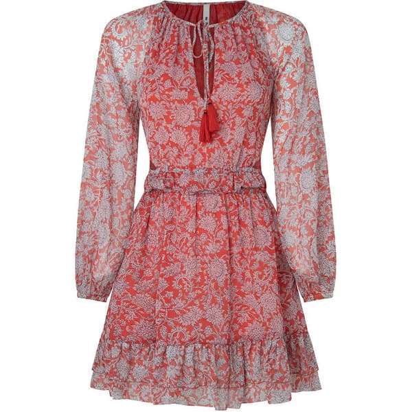 Pepe Jeans Lyhythihainen Mekko Batilde Oranssi M Nainen