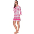 Miniatyrbillede 3 af 4: Iq-uv Kort Kjole Uv 230 Protective Hvid,Rosa XL Kvinde