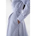 Miniatyrbillede 4 af 4: Salsa Jeans Kjole Striped Asymmetric Midi Flerfarvet XS Kvinde