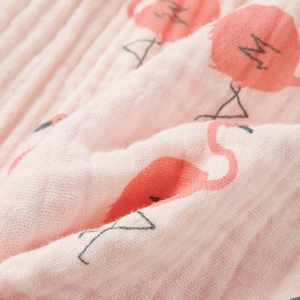 vidaXL Barnekjole med volanger myk rosa 140