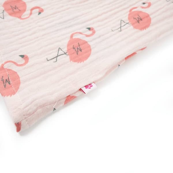 vidaXL Barnekjole med volanger myk rosa 104
