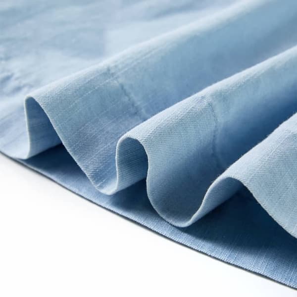 vidaXL Lasten mekko röyhelöillä pehmeä sininen 104