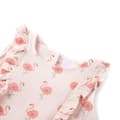 Pikkukuva 3 / 8: vidaXL Lasten mekko röyhelöillä pehmeä pinkki 116