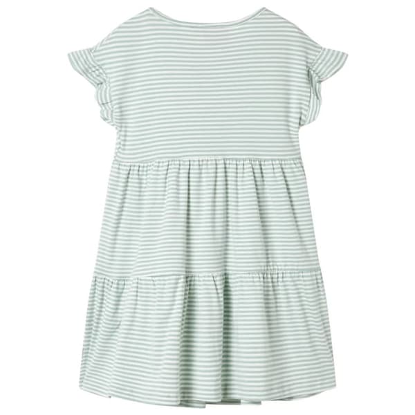 vidaXL Lasten mekko röyhelöillä minttu 104