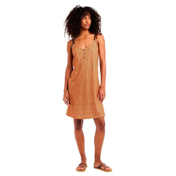 Protest Ærmeløs Kjole Makara Beige XL Kvinde