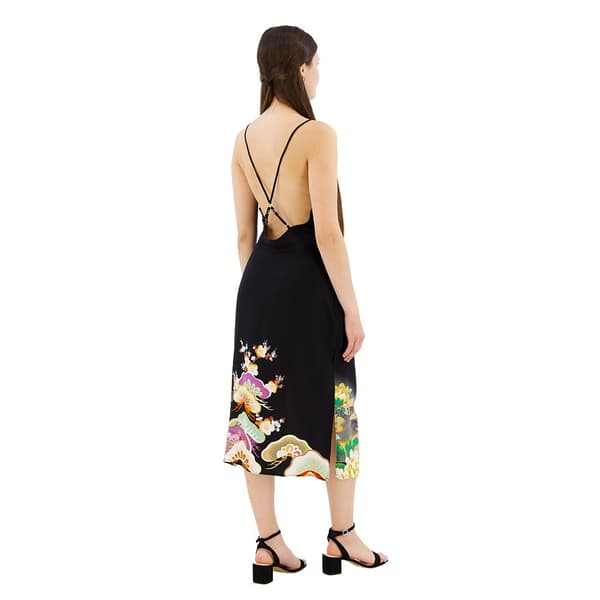 Superdry Ärmlös Lång Klänning Printed Slip Flerfärgad S Kvinna