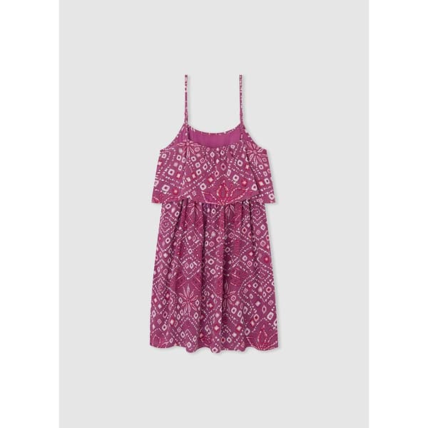 Pepe Jeans Ærmeløs Kjole Odetta Rosa 16 Years Pige