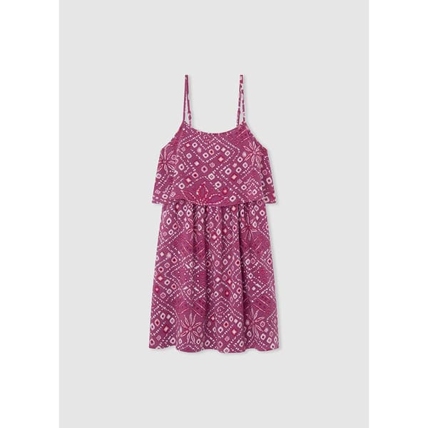 Pepe Jeans Ärmlös Klänning Odetta Rosa 16 Years Flicka