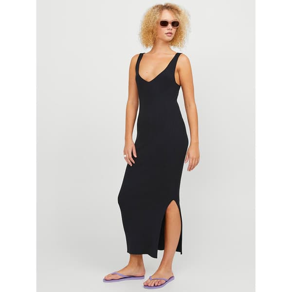 Jack & Jones Langærmet Lang Kjole Zofi Tight Jjxx Sort M Kvinde