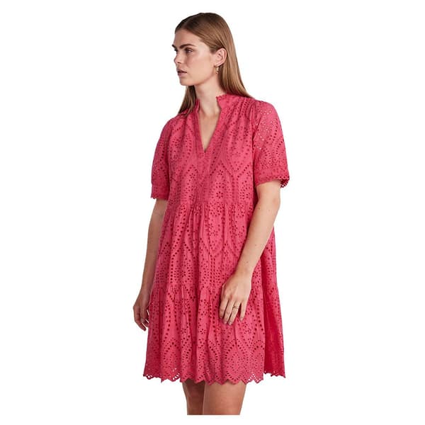 Yas Kortärmad Midiklänning Holi Rosa XS Kvinna