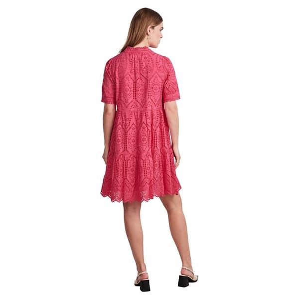 Yas Kortärmad Midiklänning Holi Rosa XS Kvinna