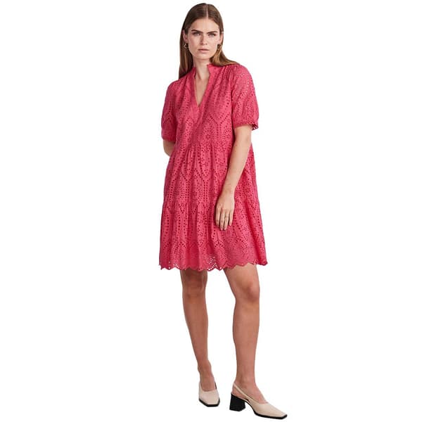 Yas Kortärmad Midiklänning Holi Rosa XS Kvinna