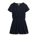 Miniatyrbild 3 av 6: Superdry Beach Playsuit Kortärmad Kort Klänning Blå XS Kvinna