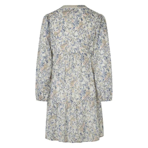 Pepe Jeans Maisie Langærmet Midi-kjole Beige XS Kvinde