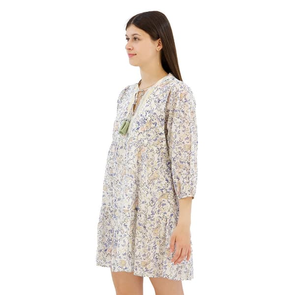 Pepe Jeans Maisie Langærmet Midi-kjole Beige XS Kvinde