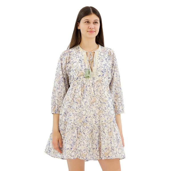 Pepe Jeans Maisie Langærmet Midi-kjole Beige XS Kvinde