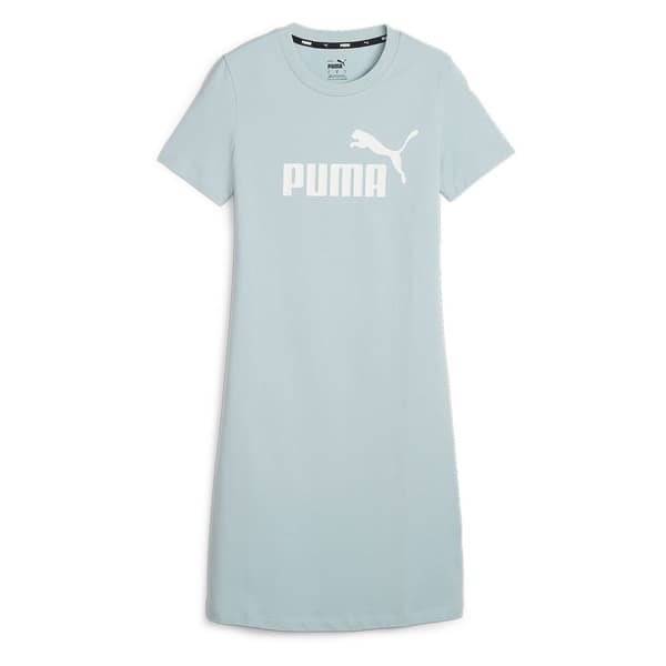 Puma Ess Kortärmad Klänning Vit M Kvinna