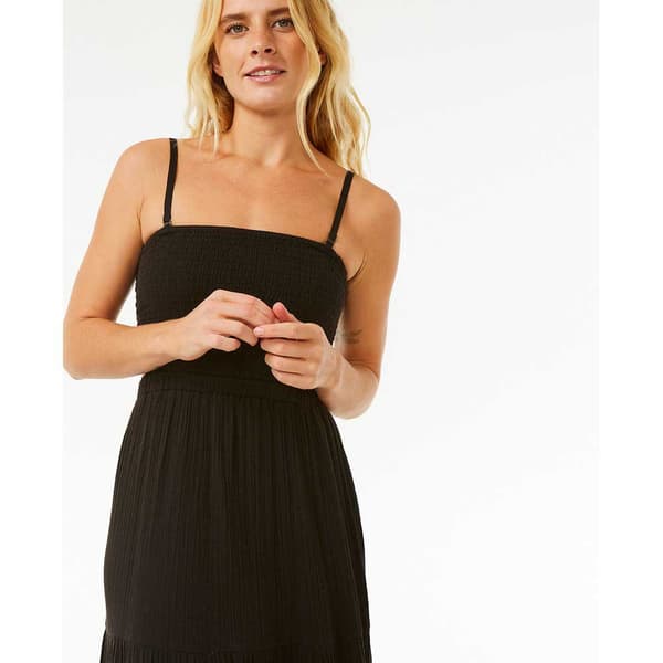 Rip Curl Premium Surf ærmeløs Lang Kjole Sort L Kvinde