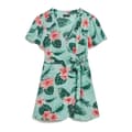 Pikkukuva 3 / 6: Superdry Printed Wrap Lyhythihainen Lyhyt Mekko Monivärinen L Nainen
