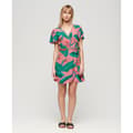 Pikkukuva 4 / 6: Superdry Printed Wrap Lyhythihainen Lyhyt Mekko Monivärinen XS Nainen