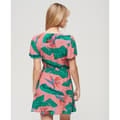 Pikkukuva 2 / 6: Superdry Printed Wrap Lyhythihainen Lyhyt Mekko Monivärinen XS Nainen