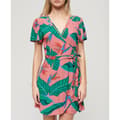 Pikkukuva 1 / 6: Superdry Printed Wrap Lyhythihainen Lyhyt Mekko Monivärinen XS Nainen
