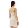 Miniatyrbild 5 av 5: Superdry Crochet Cami ärmlös Kort Klänning Beige M Kvinna