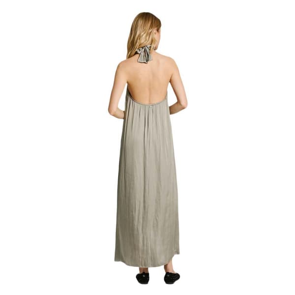 Pepe Jeans Liliana ærmeløs Lang Kjole Beige S Kvinde